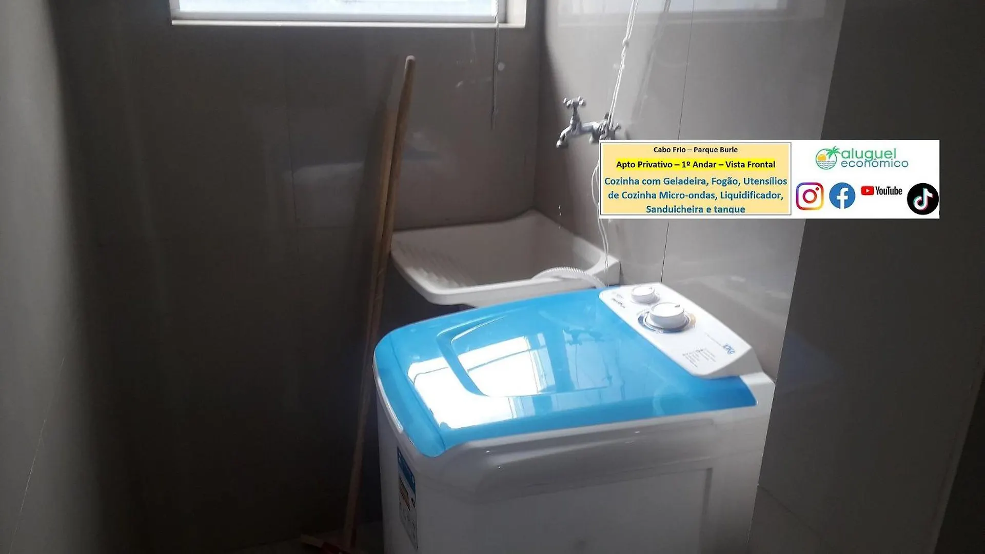 Apartmán Cabo Frio - Parque Burle - Aluguel Economico