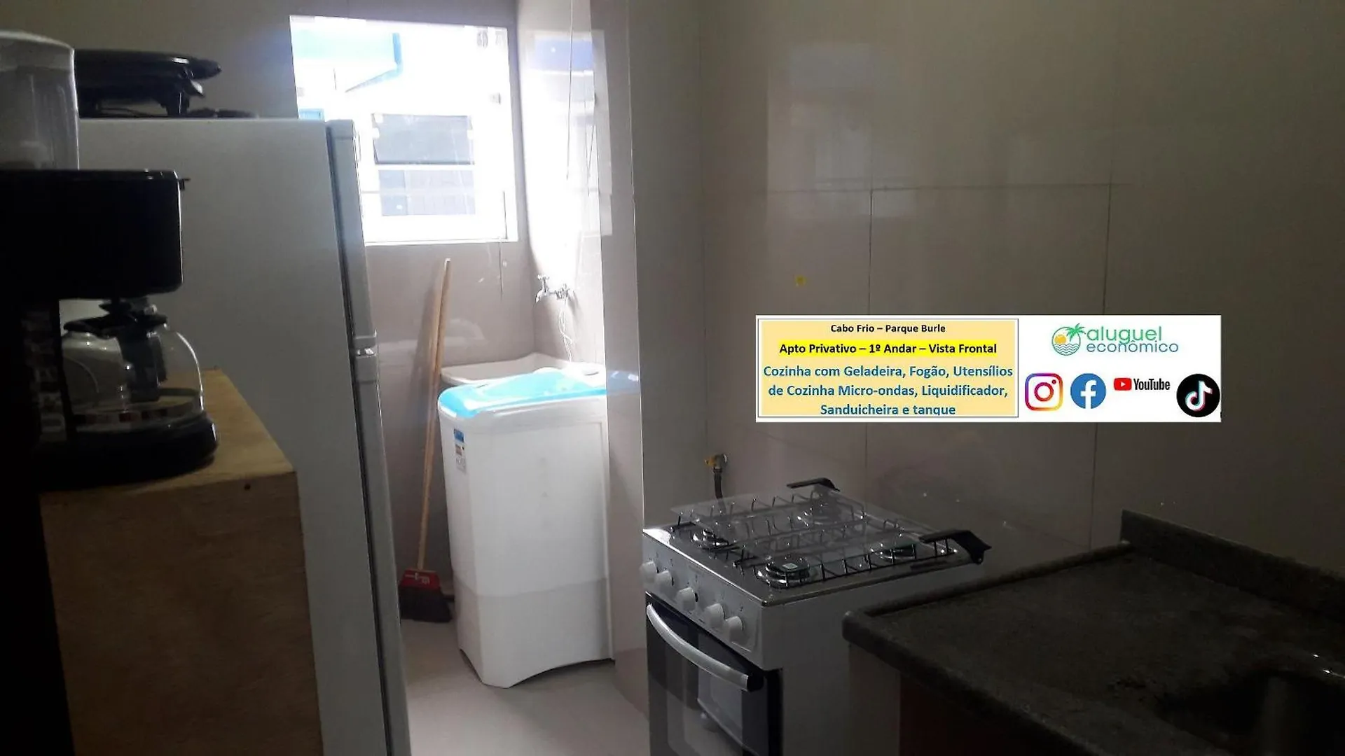 Apartmán Cabo Frio - Parque Burle - Aluguel Economico