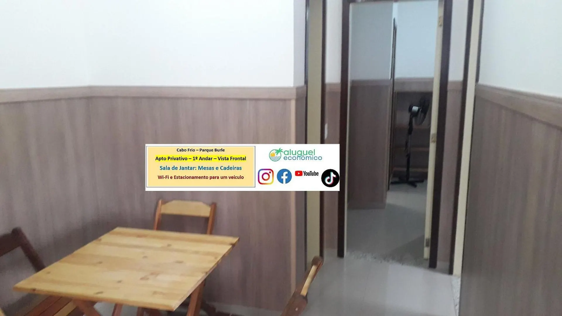 Apartmán Cabo Frio - Parque Burle - Aluguel Economico