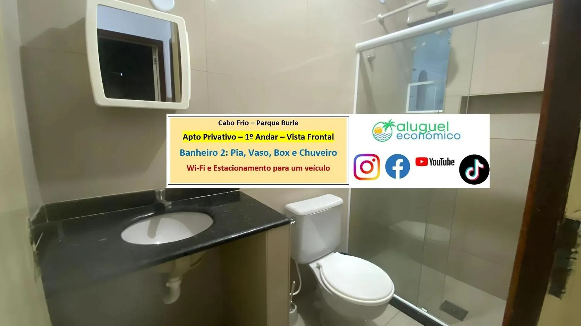 Cabo Frio - Parque Burle - Aluguel Economico Apartment Brazil