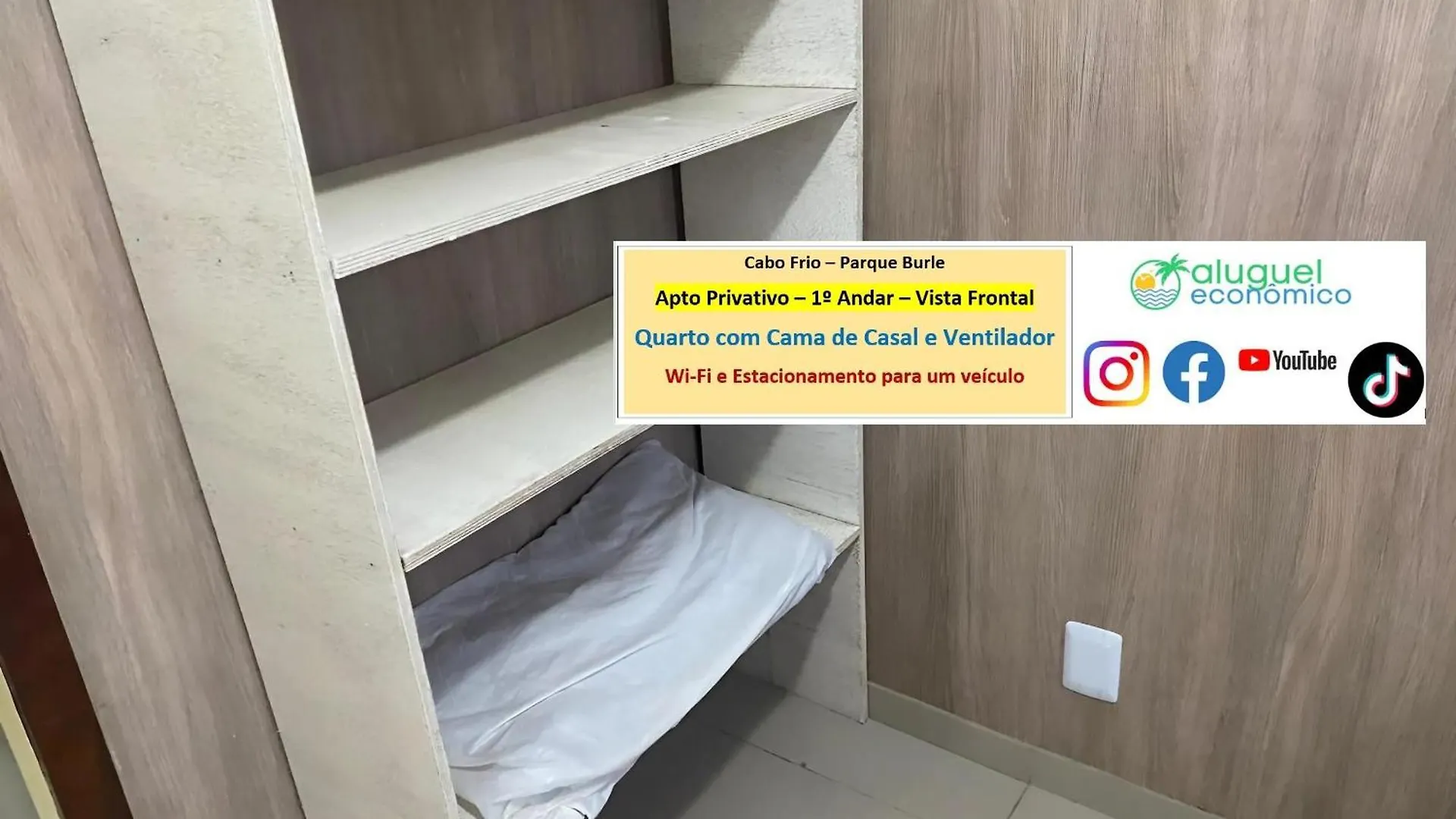 Cabo Frio - Parque Burle - Aluguel Economico Apartment